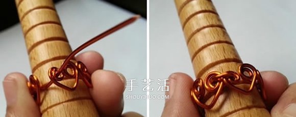 情人节送女友的心连心戒指DIY制作图解 -  www.shouyihuo.com