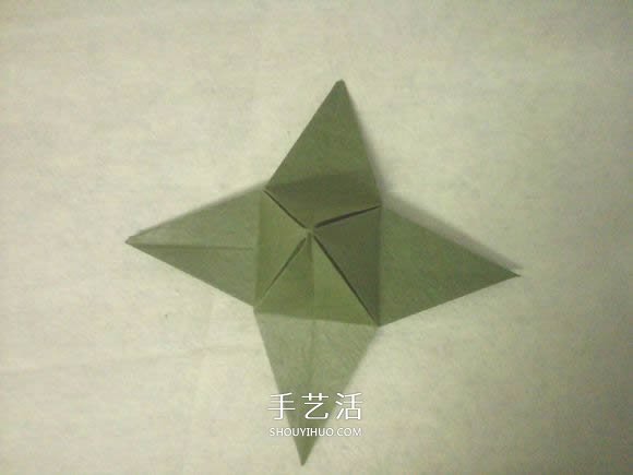 玫瑰花的折纸步骤图解 手揉纸折25瓣玫瑰花 -  www.shouyihuo.com