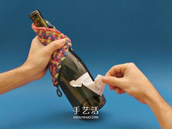 红酒瓶子废物利用 DIY手工制作漂亮的酒杯 -  www.shouyihuo.com