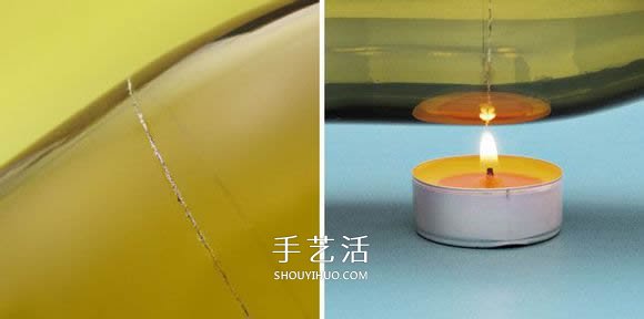 红酒瓶子废物利用 DIY手工制作漂亮的酒杯 -  www.shouyihuo.com