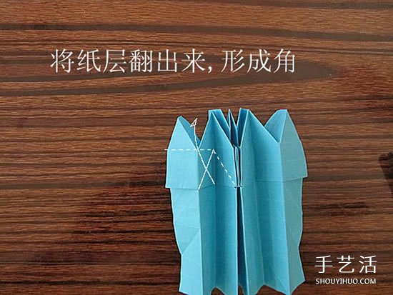 骷髅头的折纸方法图解 怎么折骷髅头的过程 -  www.shouyihuo.com
