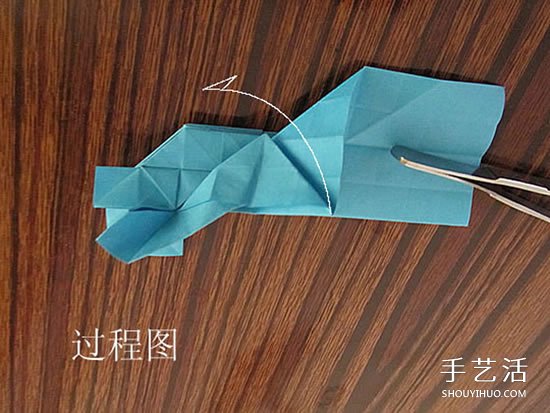骷髅头的折纸方法图解 怎么折骷髅头的过程 -  www.shouyihuo.com