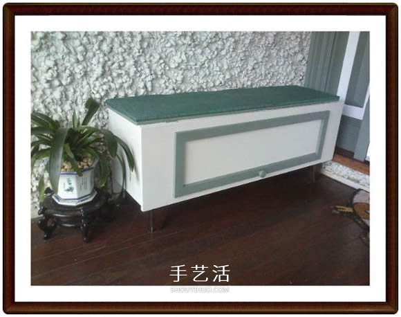 废料制作鞋柜的教程 DIY木鞋柜的制作方法 -  www.shouyihuo.com