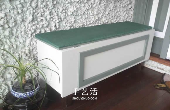 废料制作鞋柜的教程 DIY木鞋柜的制作方法 -  www.shouyihuo.com
