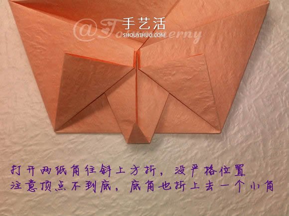 怎么折纸老鼠的图解 立体小老鼠的折法步骤 -  www.shouyihuo.com