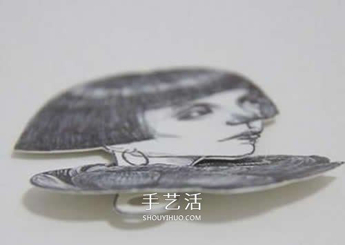 剪纸制作可以动的人偶 卡纸人偶玩具手工制作 -  www.shouyihuo.com