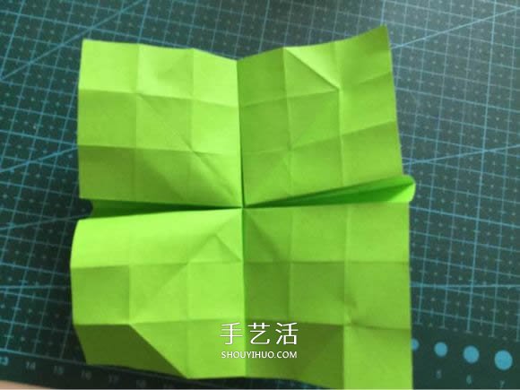 拼图零片的折纸方法 手工折纸拼图的图解教程 -  www.shouyihuo.com