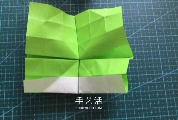 拼图零片的折纸方法 手工折纸拼图的图解教程 -  www.shouyihuo.com