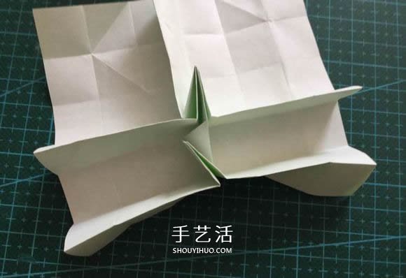 拼图零片的折纸方法 手工折纸拼图的图解教程 -  www.shouyihuo.com