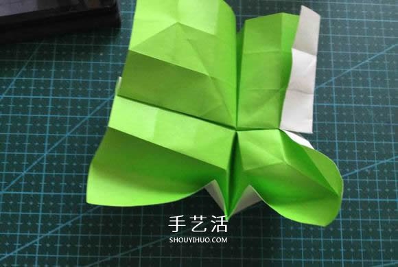 拼图零片的折纸方法 手工折纸拼图的图解教程 -  www.shouyihuo.com