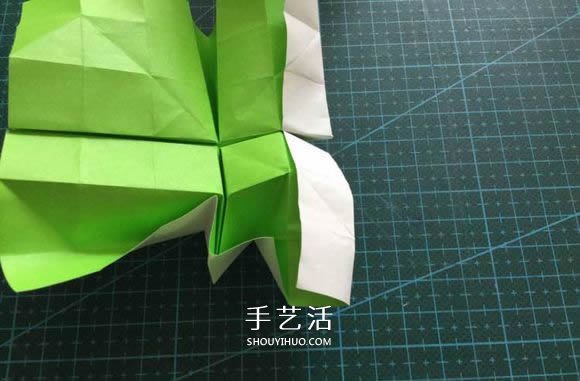 拼图零片的折纸方法 手工折纸拼图的图解教程 -  www.shouyihuo.com