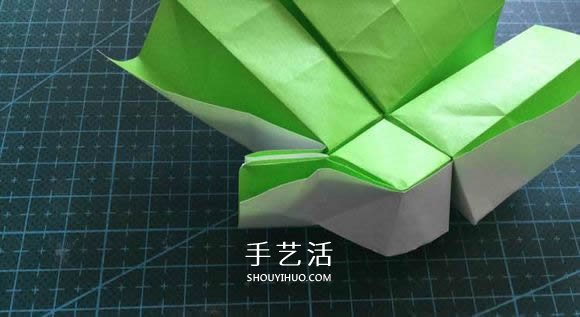 拼图零片的折纸方法 手工折纸拼图的图解教程 -  www.shouyihuo.com