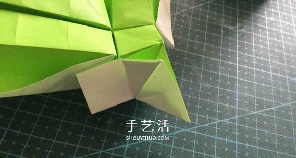 拼图零片的折纸方法 手工折纸拼图的图解教程 -  www.shouyihuo.com