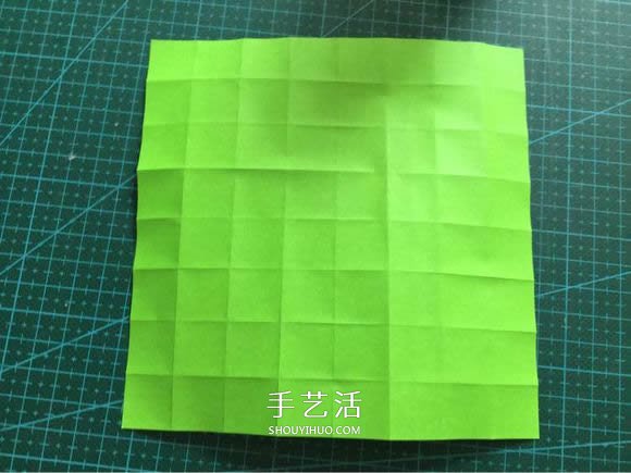 拼图零片的折纸方法 手工折纸拼图的图解教程 -  www.shouyihuo.com