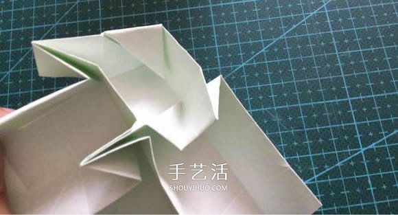 拼图零片的折纸方法 手工折纸拼图的图解教程 -  www.shouyihuo.com