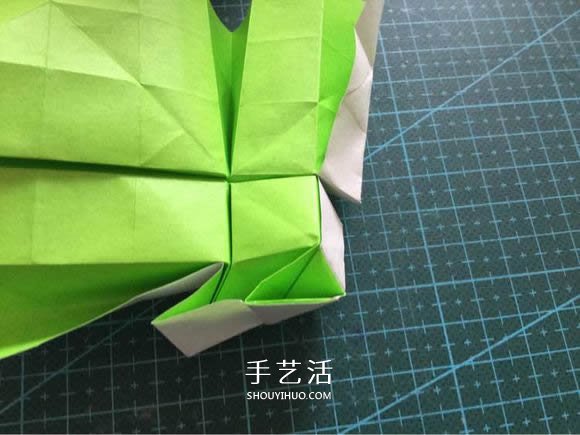 拼图零片的折纸方法 手工折纸拼图的图解教程 -  www.shouyihuo.com