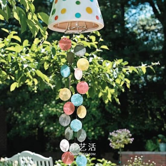 贝壳手工制作浪漫风铃 自制贝壳风铃的做法 -  www.shouyihuo.com