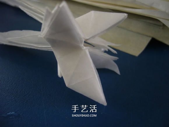 龙头戒指的折纸方法 手工折纸龙头戒图解教程 -  www.shouyihuo.com
