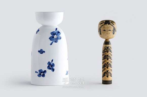 与木芥子一起喝茶！日本传统玩偶与瓷器的结合 -  www.shouyihuo.com