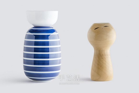 与木芥子一起喝茶！日本传统玩偶与瓷器的结合 -  www.shouyihuo.com