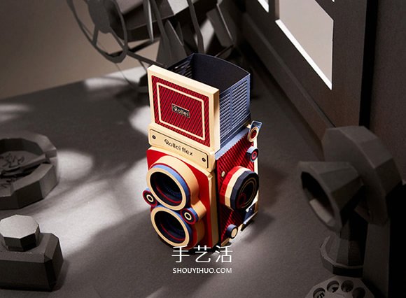 回归底片时代！首尔艺术家打造1:1复古纸相机 -  www.shouyihuo.com