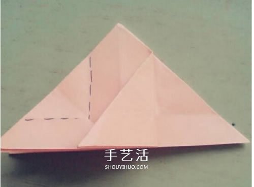 带翅膀气球的折法图解 折纸有翅膀的气球教程 -  www.shouyihuo.com