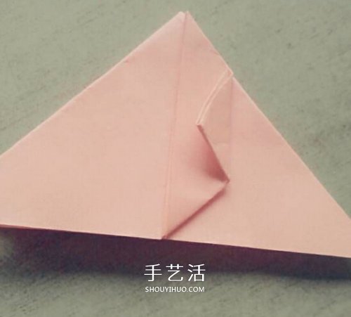 带翅膀气球的折法图解 折纸有翅膀的气球教程 -  www.shouyihuo.com