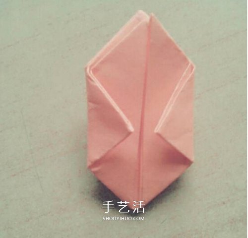 带翅膀气球的折法图解 折纸有翅膀的气球教程 -  www.shouyihuo.com