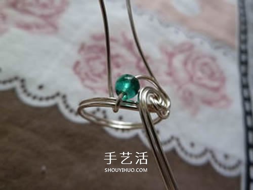 金属丝DIY星云戒指图解 自制金属丝戒指的方法 -  www.shouyihuo.com