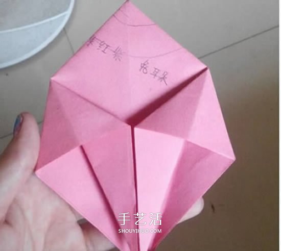 简易高跟鞋的折法图解 手工折纸高跟鞋的方法 -  www.shouyihuo.com