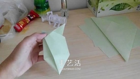 简易高跟鞋的折法图解 手工折纸高跟鞋的方法 -  www.shouyihuo.com