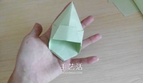 简易高跟鞋的折法图解 手工折纸高跟鞋的方法 -  www.shouyihuo.com