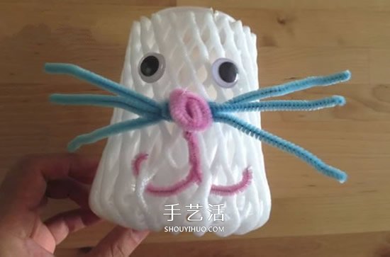 中秋节兔子灯手工制作 元宵兔子灯DIY图解 -  www.shouyihuo.com
