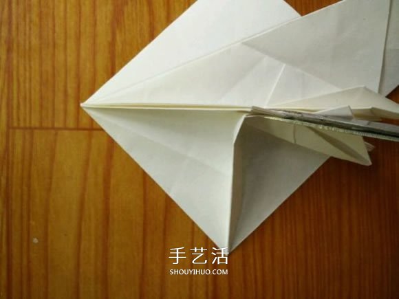 复杂兔子的折纸方法 中秋节折纸兔子图解 -  www.shouyihuo.com