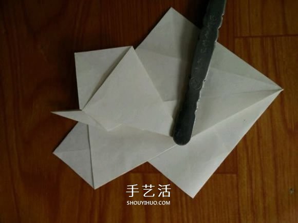 复杂兔子的折纸方法 中秋节折纸兔子图解 -  www.shouyihuo.com