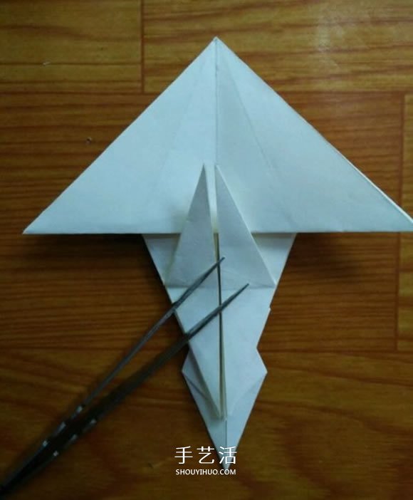 复杂兔子的折纸方法 中秋节折纸兔子图解 -  www.shouyihuo.com