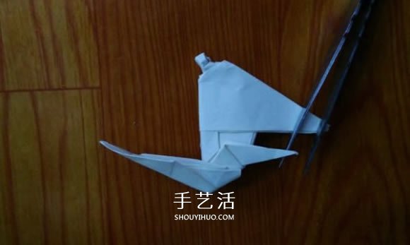 复杂兔子的折纸方法 中秋节折纸兔子图解 -  www.shouyihuo.com