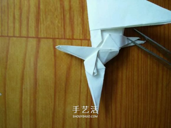 复杂兔子的折纸方法 中秋节折纸兔子图解 -  www.shouyihuo.com