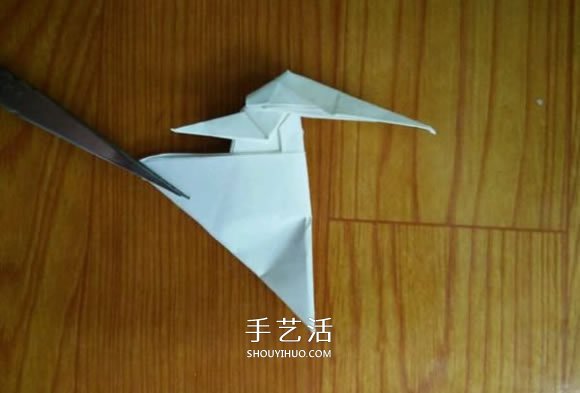 复杂兔子的折纸方法 中秋节折纸兔子图解 -  www.shouyihuo.com