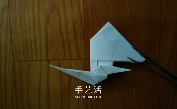 复杂兔子的折纸方法 中秋节折纸兔子图解 -  www.shouyihuo.com