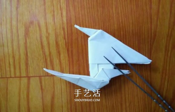 复杂兔子的折纸方法 中秋节折纸兔子图解 -  www.shouyihuo.com