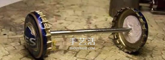 易拉罐做汽车步骤图解 易拉罐卡车DIY教程 -  www.shouyihuo.com