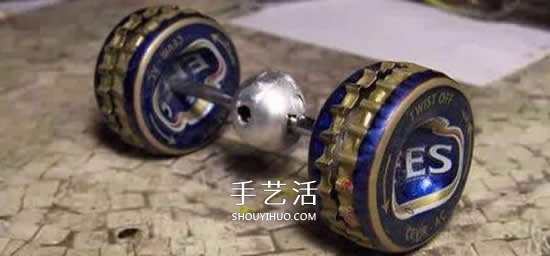 易拉罐做汽车步骤图解 易拉罐卡车DIY教程 -  www.shouyihuo.com