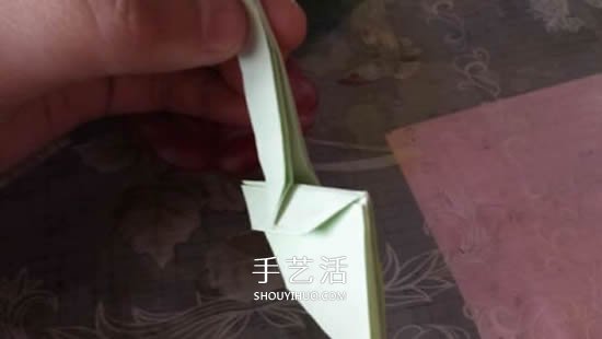 立体树苗的折法图解 折纸树苗的方法步骤图 -  www.shouyihuo.com