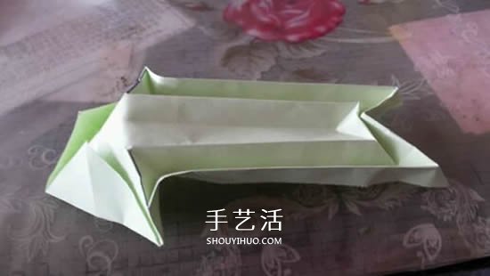 立体树苗的折法图解 折纸树苗的方法步骤图 -  www.shouyihuo.com