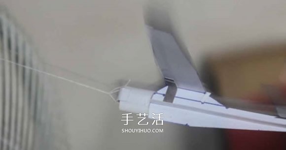 滑翔机模型的制作方法 卡纸做滑翔机模型图解 -  www.shouyihuo.com