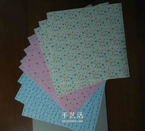 好玩魔术盒的折法图解 可收缩盒子的折法步骤 -  www.shouyihuo.com