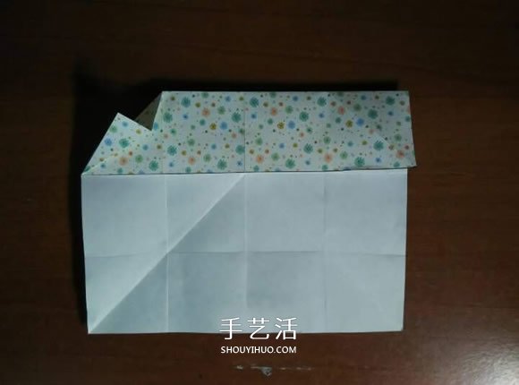好玩魔术盒的折法图解 可收缩盒子的折法步骤 -  www.shouyihuo.com