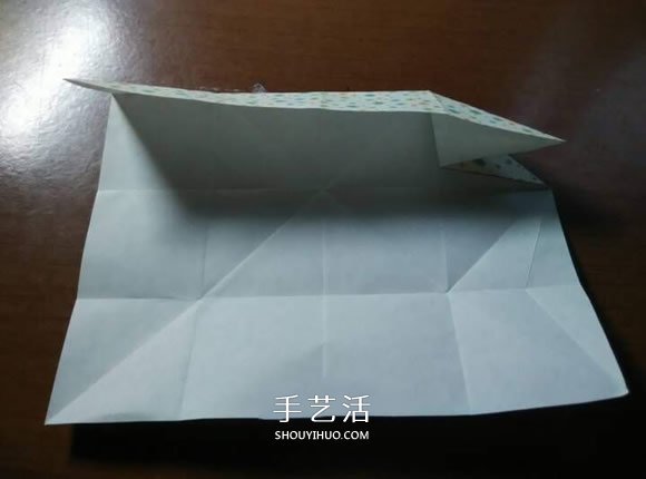 好玩魔术盒的折法图解 可收缩盒子的折法步骤 -  www.shouyihuo.com