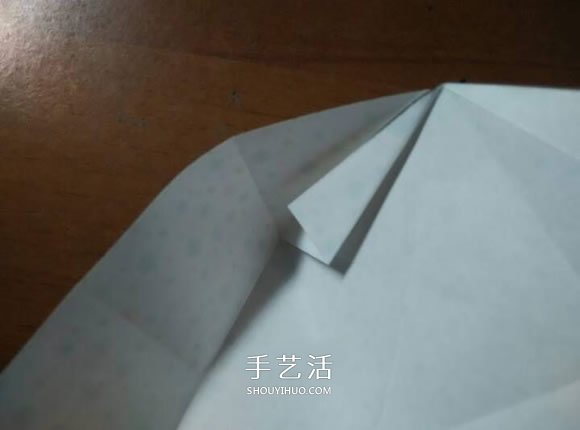 好玩魔术盒的折法图解 可收缩盒子的折法步骤 -  www.shouyihuo.com